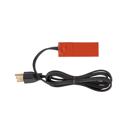 Zerostart Silicone Pad, Adhesive - 50W, 120V, 0.4A - 3-1/2in. 9 Cm X 1-1/4in. 3Cm 3400060